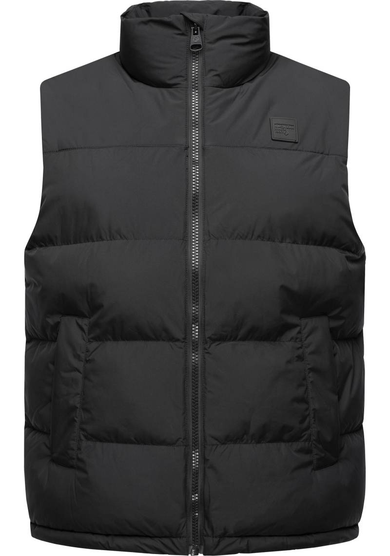 Ragwear Steppweste "Savan", Wasserdichte gesteppte Herren Outdoorweste von Ragwear