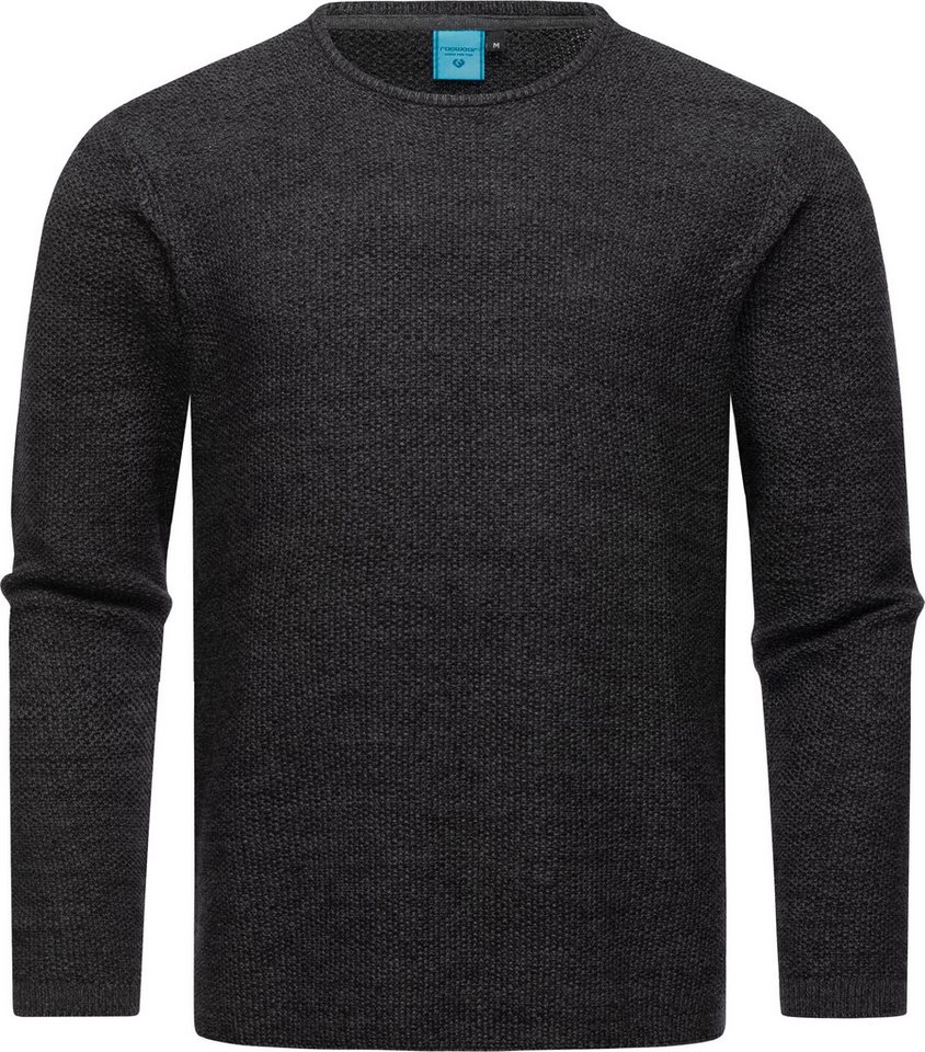 Ragwear Strickpullover Knitson stylischer Herren Sweatpullover mit Rippbündchen von Ragwear