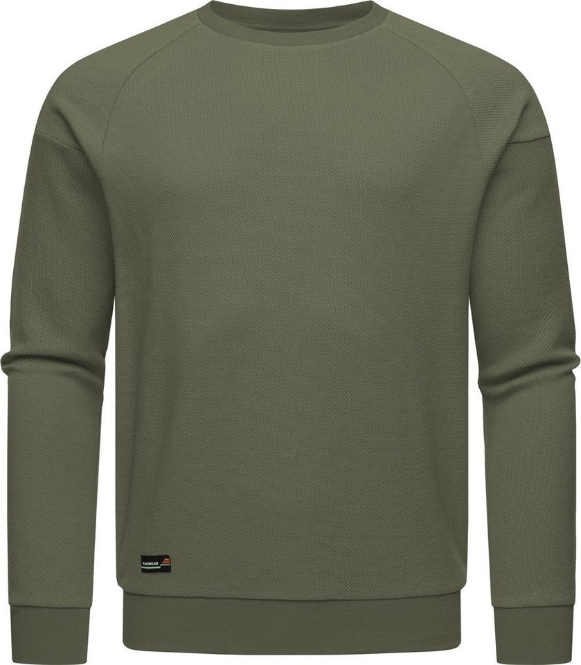 Ragwear Sweater Doren Strukturierter Basic Herren Pullover von Ragwear