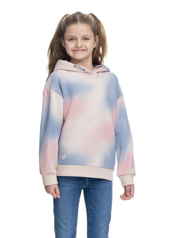 Ragwear Sweater Elinka Ombre stylisches Mädchen Sweatshirt mit coolem Muster von Ragwear