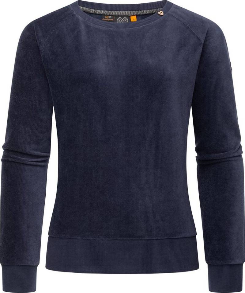 Ragwear Sweater Johanka Velvet Stylischer Damen Pullover in Cord-Optik von Ragwear