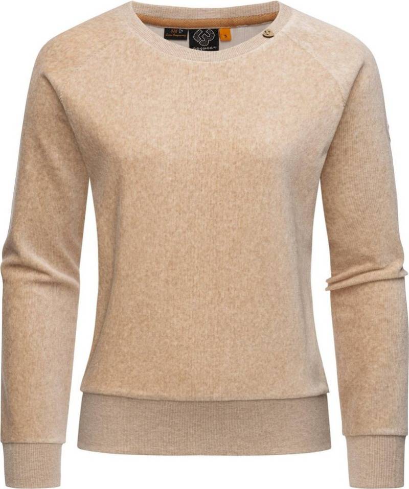 Ragwear Sweater Johanka Velvet Stylischer Damen Pullover in Cord-Optik von Ragwear