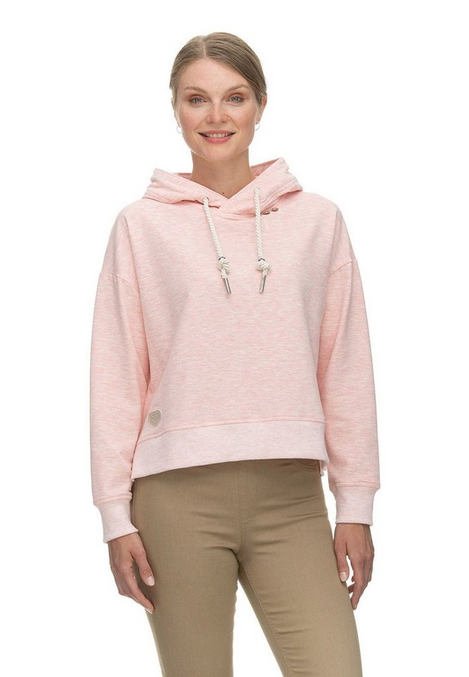 Ragwear Sweater Ragwear Damen Sweater RUFLE 2311-30013 Light Pink 4063 Rosa von Ragwear