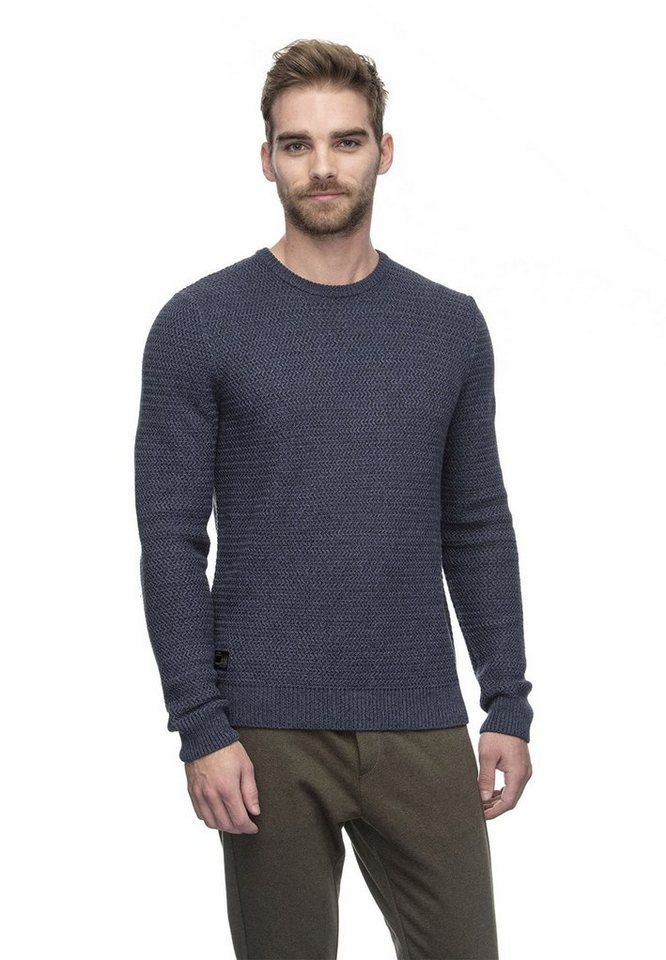 Ragwear Sweater Ragwear Sweater Herren BADAN 2022-35002 Dunkelblau Navy 2028 von Ragwear