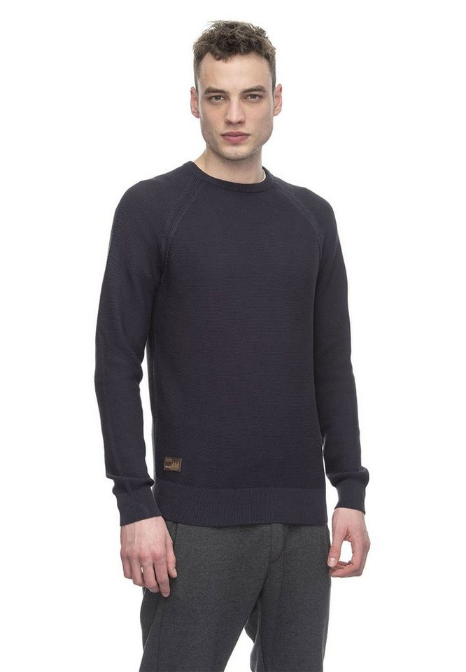 Ragwear Sweater Ragwear Sweater Herren HANKAS 2022-35001 Dunkelblau Navy 2028 von Ragwear