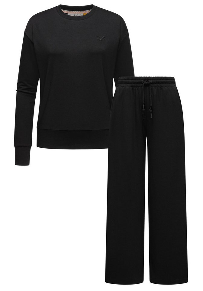 Ragwear Sweater Set Delje (Set, 2-tlg., 2er-Pack) Damen Set aus weiter Hose und Pullover von Ragwear