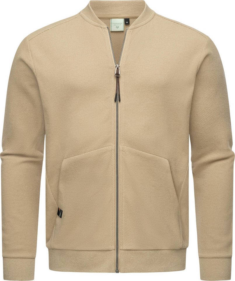 Ragwear Sweatjacke Cruider lässige Herren Strickjacke mit Bündchen von Ragwear