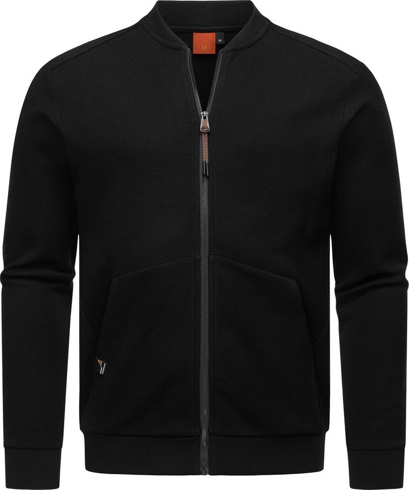 Ragwear Sweatjacke Cruider lässige Herren Strickjacke mit Bündchen von Ragwear