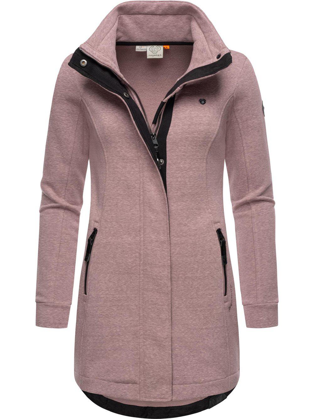 Ragwear Sweatjacke Damen Baumwolle, lila von Ragwear