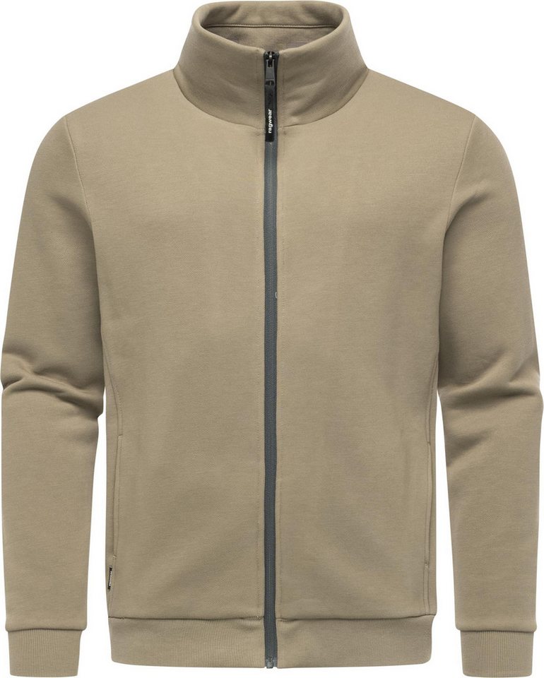 Ragwear Sweatjacke Jettrys Weiche Herren Alltagsjacke von Ragwear