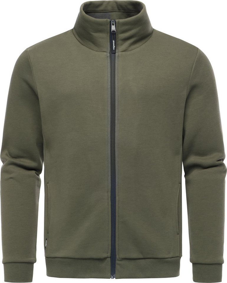 Ragwear Sweatjacke Jettrys Weiche Herren Alltagsjacke von Ragwear