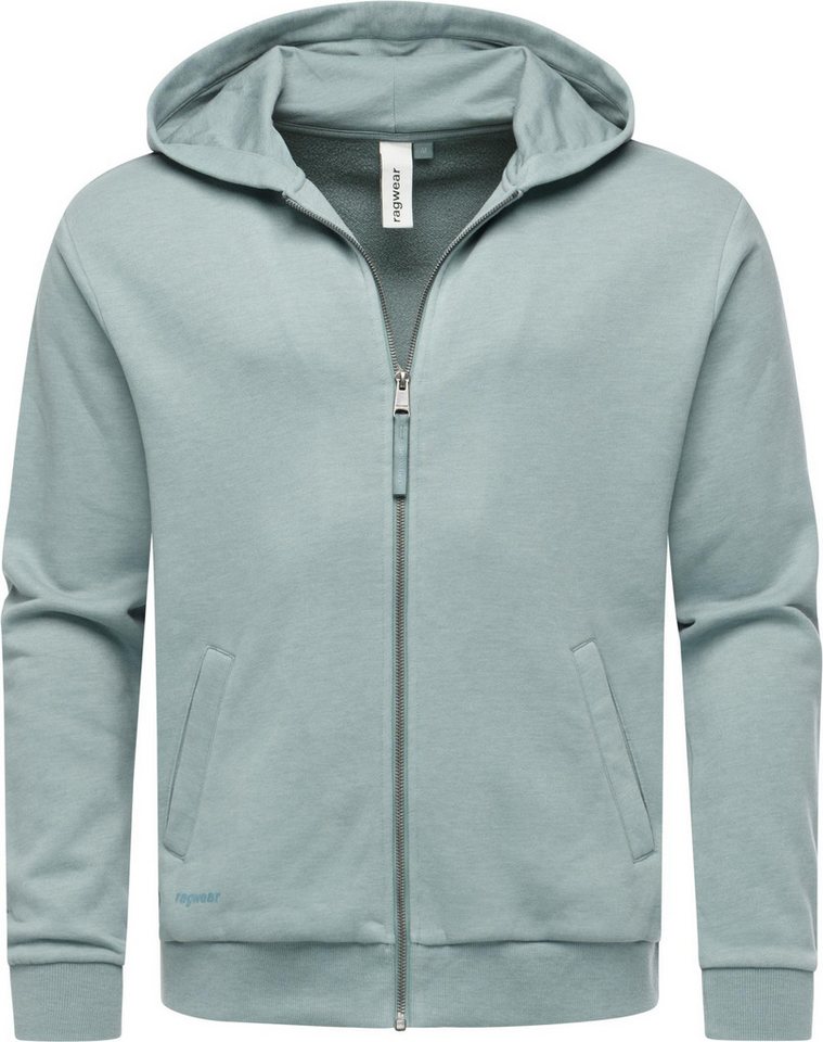 Ragwear Sweatjacke Natten Weiche Herren Alltagsjacke mit Kapuze von Ragwear