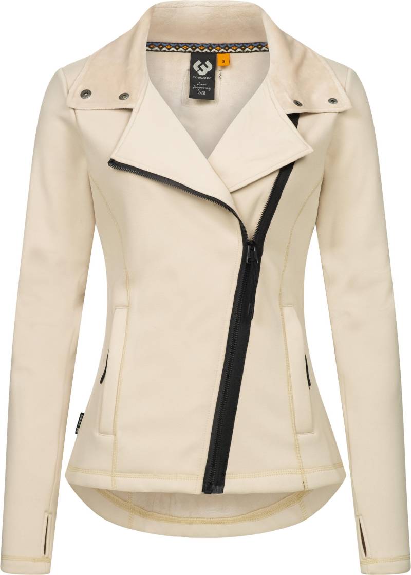 Ragwear Sweatjacke "Saskie" Modische Damen Kapuzenjacke mit kuschlig weichem Innenfutter von Ragwear