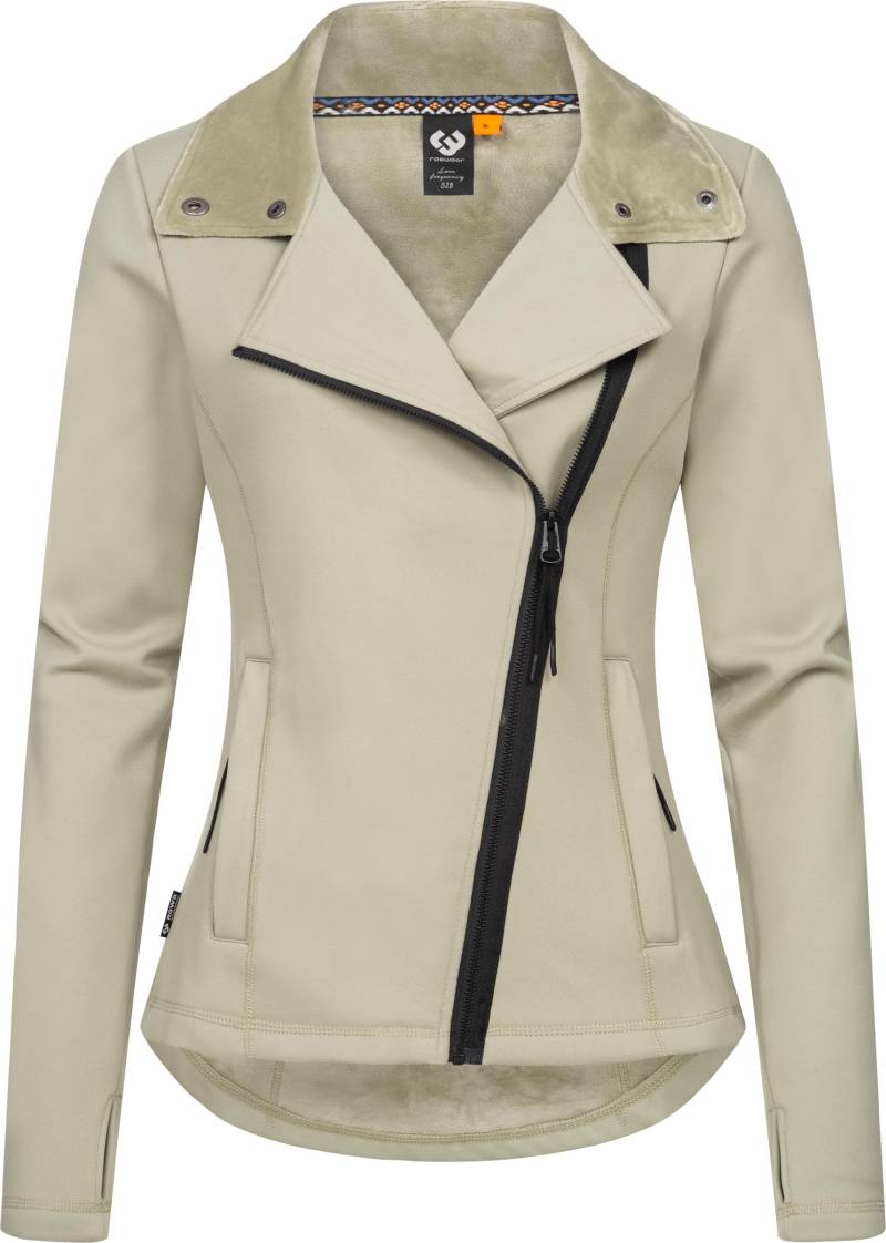 Ragwear Sweatjacke "Saskie" Modische Damen Kapuzenjacke mit kuschlig weichem Innenfutter von Ragwear