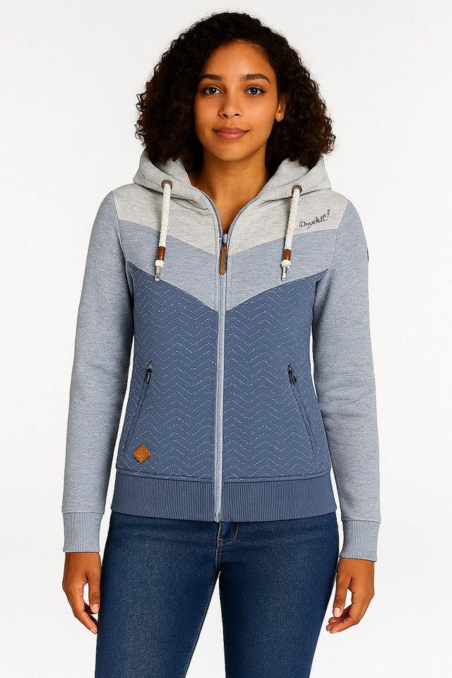Ragwear Sweatjacke TREGA ZIP O im Colorblocking-Design Ragwear Sweatjacke TREGA ZIP O im Colorblocking-Design von Ragwear