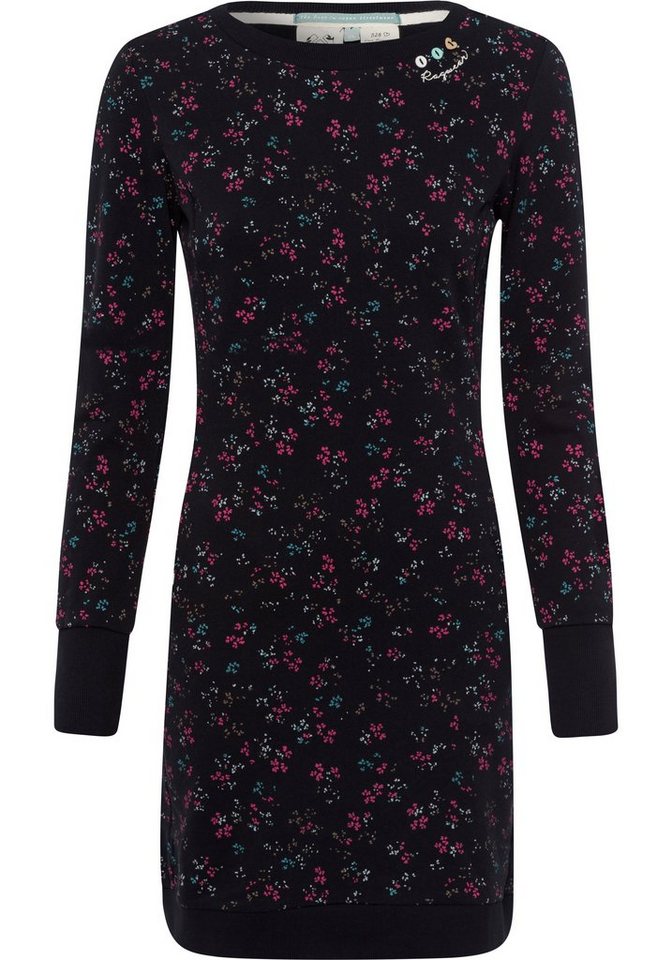 Ragwear Sweatkleid MENITA O im Mille-Fleur All Over-Print von Ragwear