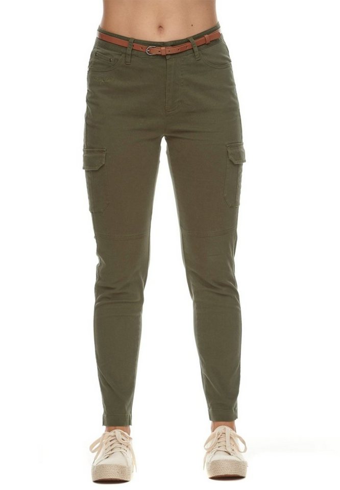 Ragwear Sweatpants Ragwear Damen Hose VINKY 2111-55004 Dark Olive 5010 Khaki von Ragwear