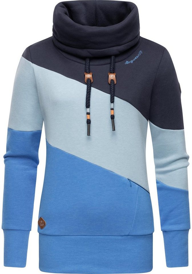 Ragwear Sweatshirt Rumika modischer Longsleeve Pullover mit Schlauchkragen von Ragwear