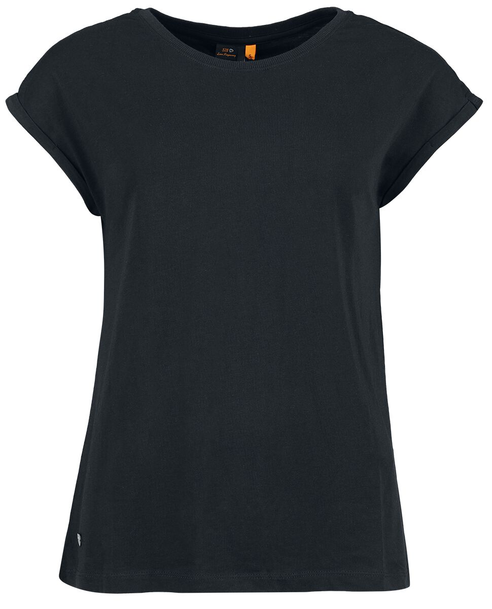Ragwear T-Shirt - Diona Core - XS bis XL - für Damen - Größe S - schwarz von Ragwear