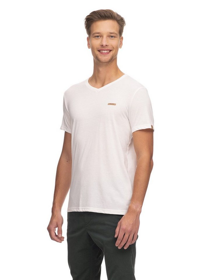 Ragwear T-Shirt Herren Venie, V-Ausschnitt von Ragwear