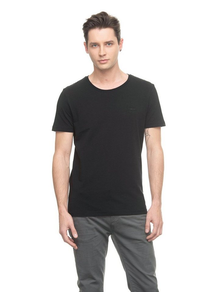 Ragwear T-Shirt Ragwear T-Shirt Herren GLADYN 1922-15003 Schwarz Black 1010 von Ragwear