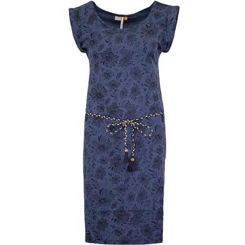 Ragwear Tammi Flowers Kleid (Indigo Blue, S) von Ragwear