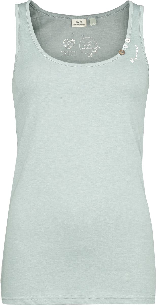 Ragwear Top - FLOUKIA ORGANIC - XS bis XL - für Damen - Größe S - grün von Ragwear