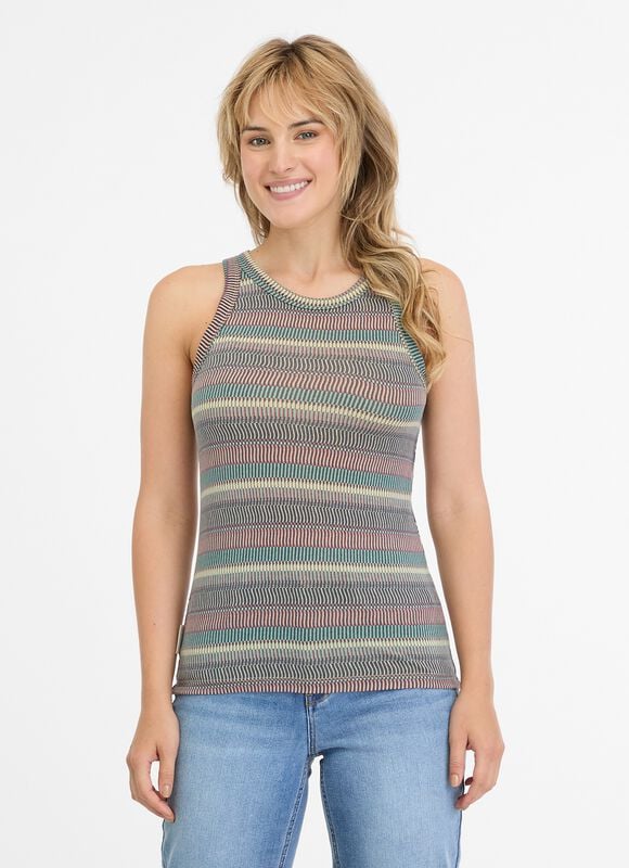 Ragwear Top - Julyana Print B - XS bis L - für Damen - Größe M - multicolor von Ragwear