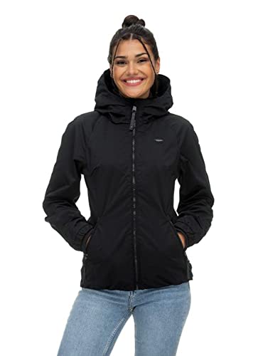 Ragwear W Dizzie Summer Schwarz - Modische Feminine Damen Freizeitjacke, Größe XXL - Farbe Black von Ragwear