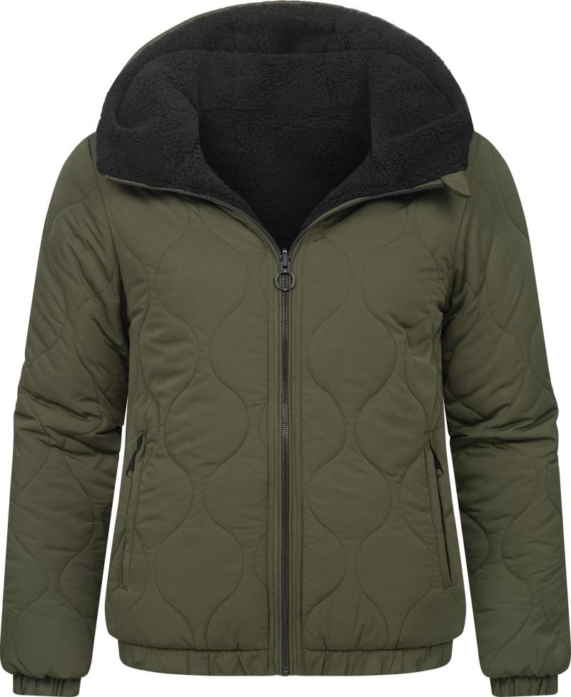 Ragwear Wendejacke "Qaria" mit Kapuze ultraleichte 2-in-1 Damen Winterjacke mit Kapuze von Ragwear