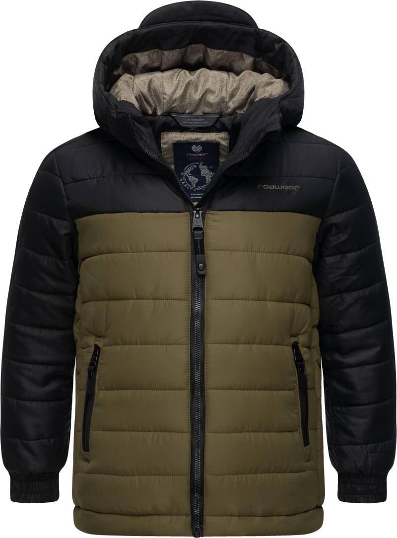 Ragwear Winterjacke "Coolio Blocks" mit Kapuze Jungen Winter Steppjacke mit Kapuze von Ragwear