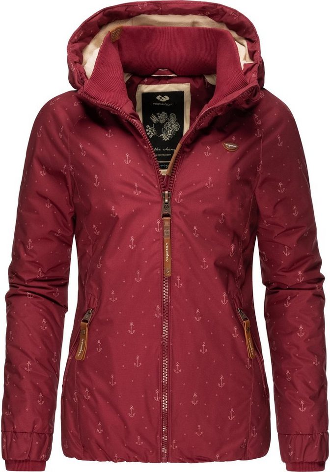 Ragwear Winterjacke Dizzie Marina Winter Intl. Warme Outdoorjacke mit maritimem Print von Ragwear
