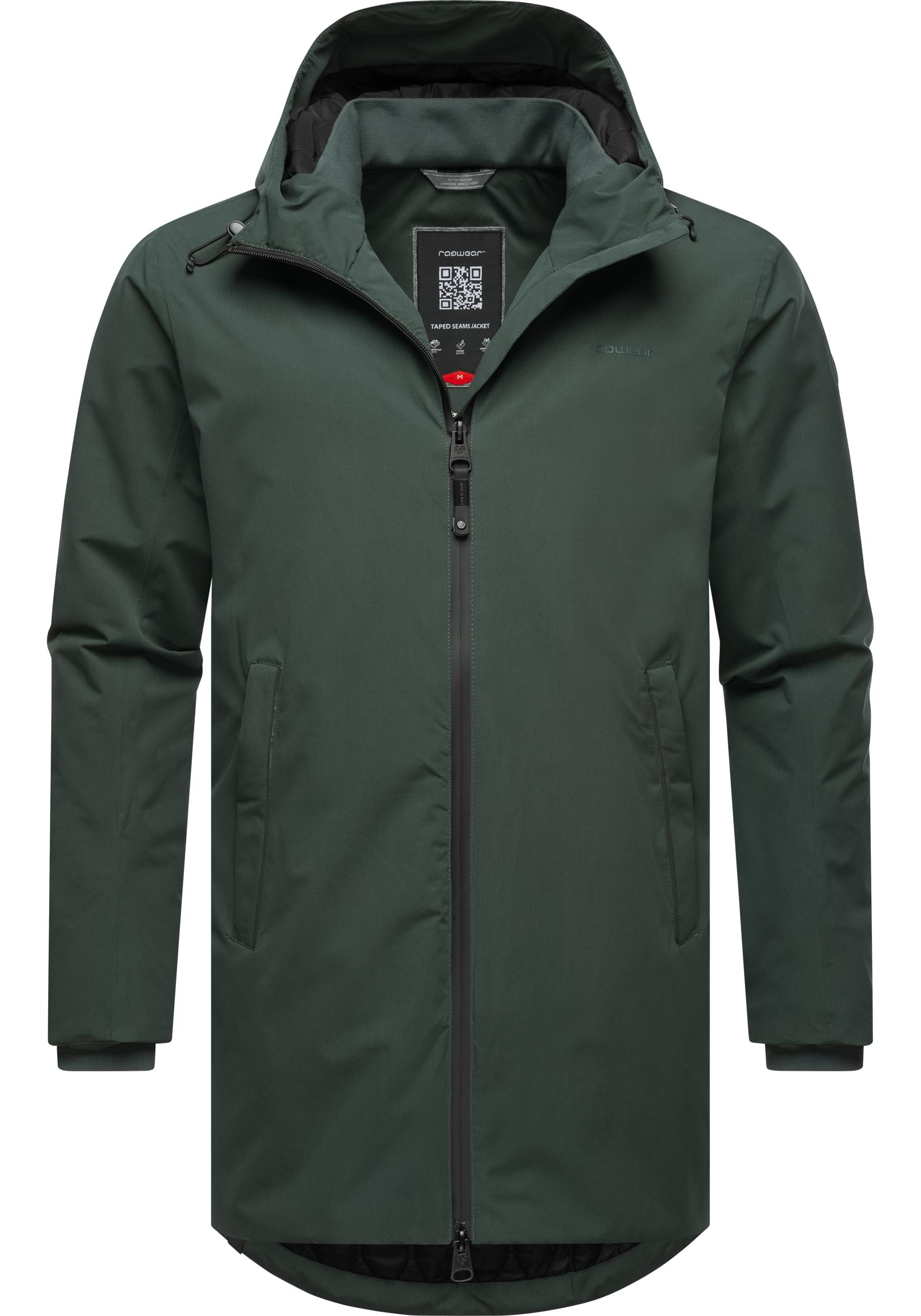 Ragwear Winterjacke "Frydo", mit Kapuze, stylische Herren Outdoorjacke mit großer Kapuze von Ragwear