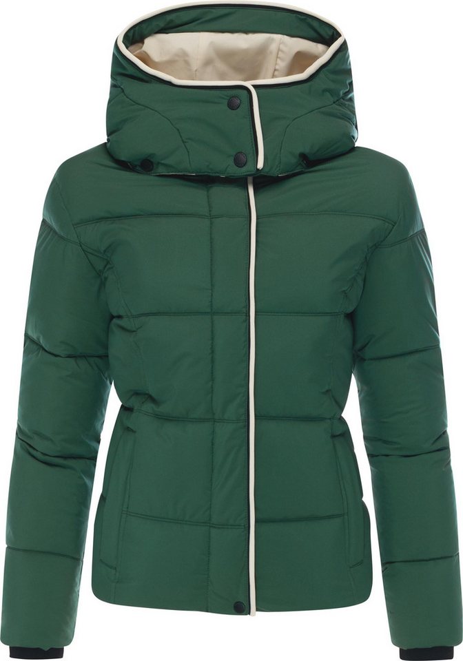 Ragwear Winterjacke Gleama YOUMODO Wasserdichte Damen Steppjacke mit abnehmbarer Kapuze von Ragwear