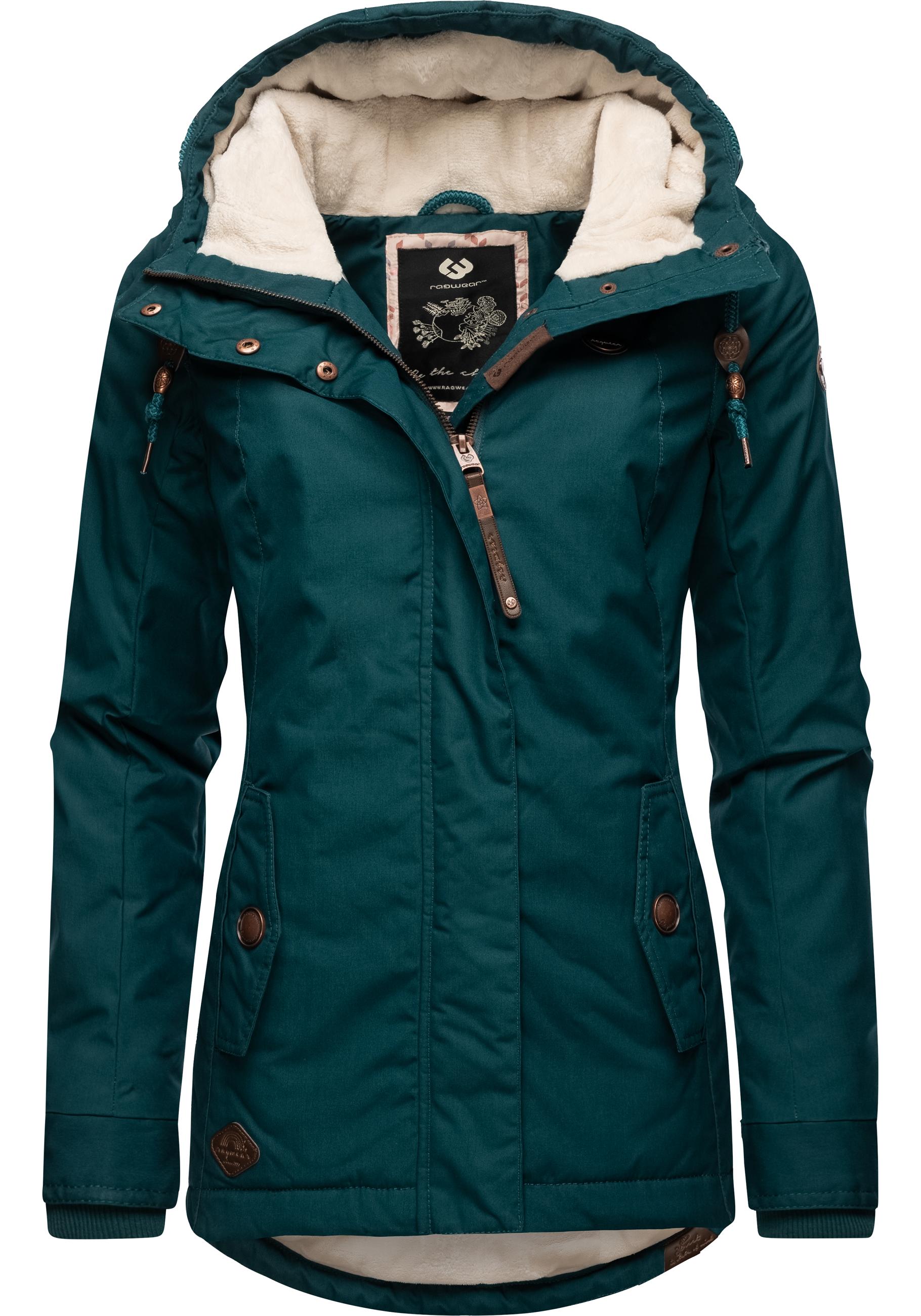 Ragwear Winterjacke "Monade", mit Kapuze, Damen Winterparka mit Kapuze und m. Fleece gefüttert von Ragwear