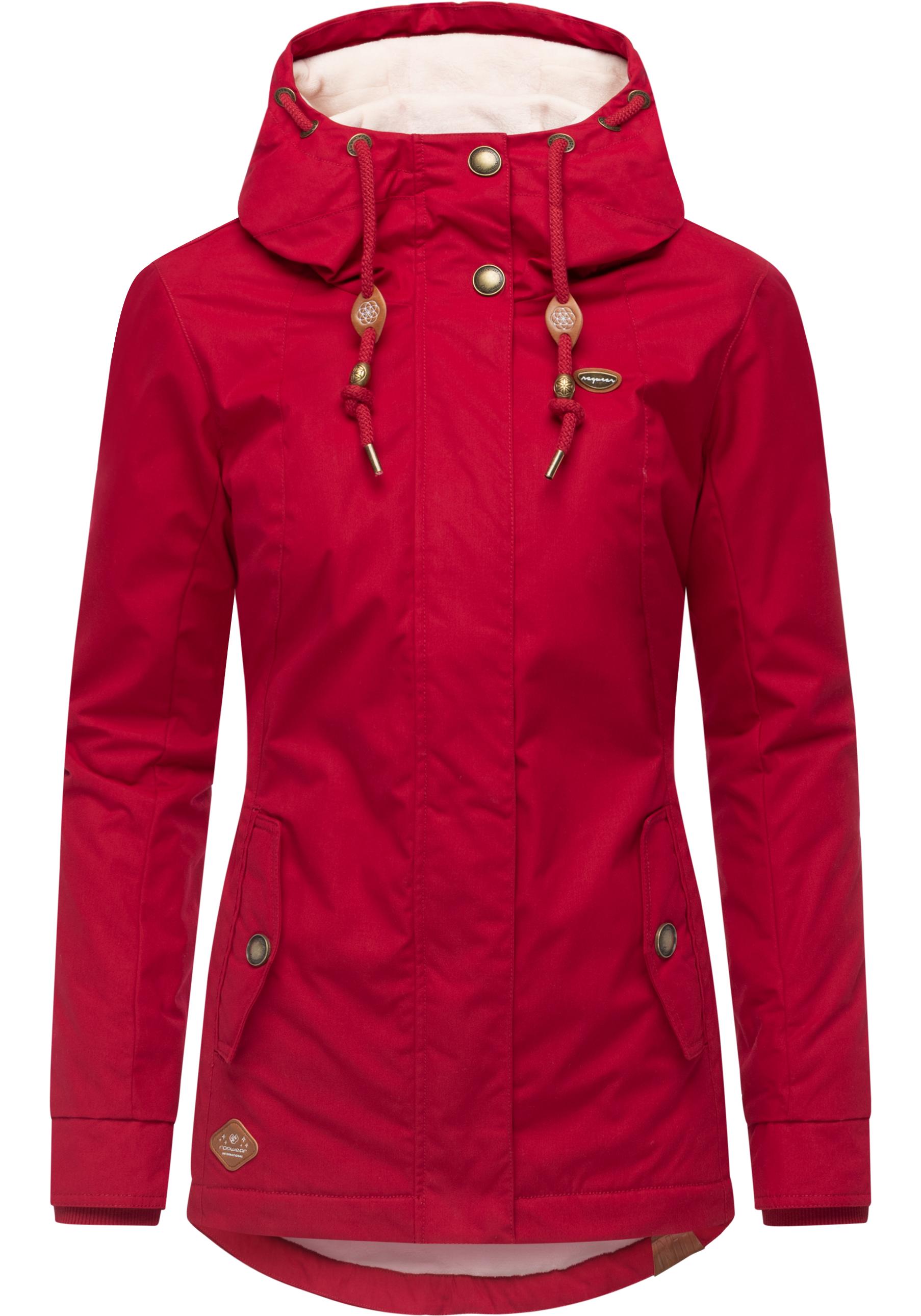 Ragwear Winterjacke "Monade" mit Kapuze Damen Winterparka mit Kapuze und m. Fleece gefüttert von Ragwear