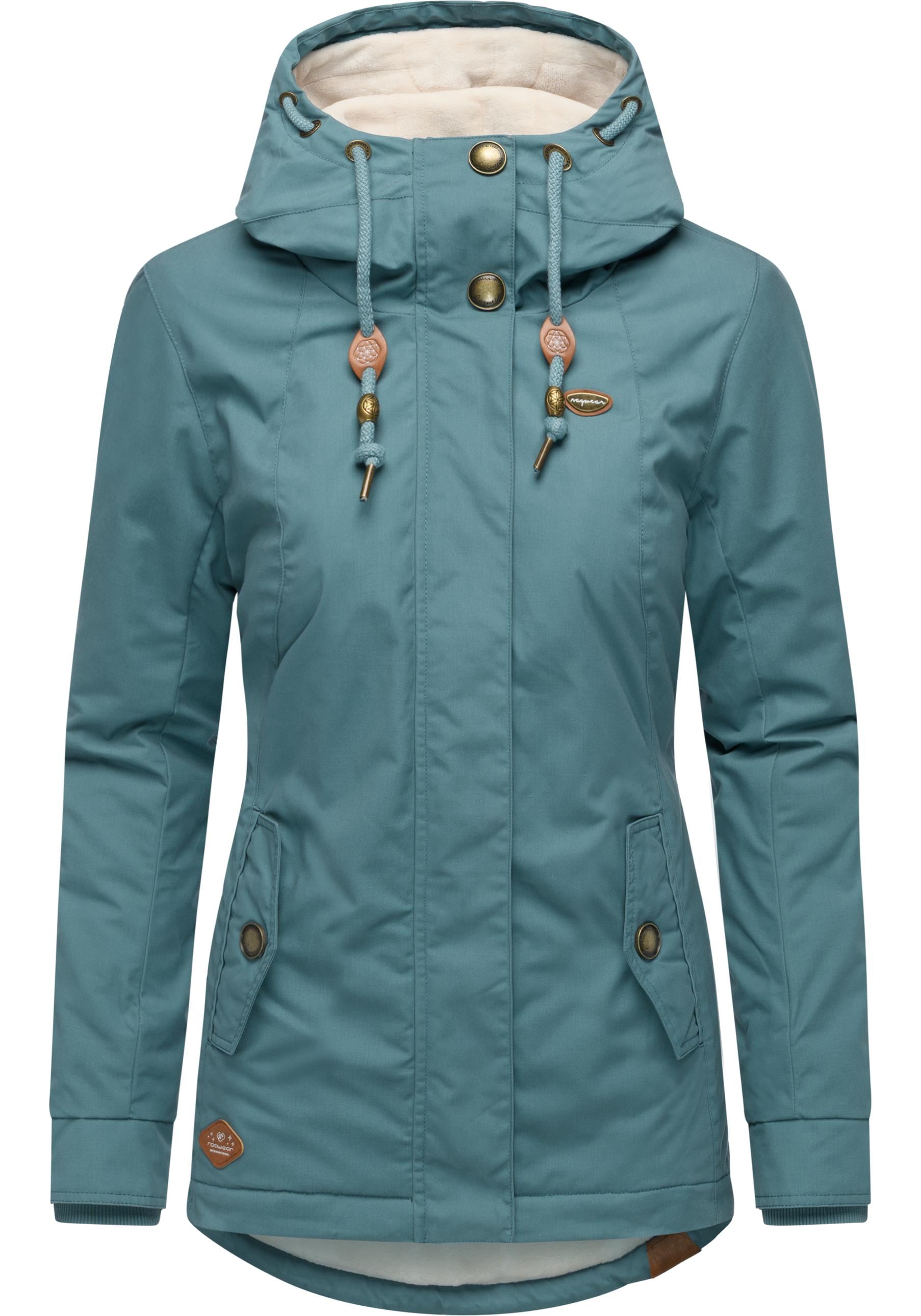 Ragwear Winterjacke "Monade" mit Kapuze Damen Winterparka mit Kapuze und m. Fleece gefüttert von Ragwear
