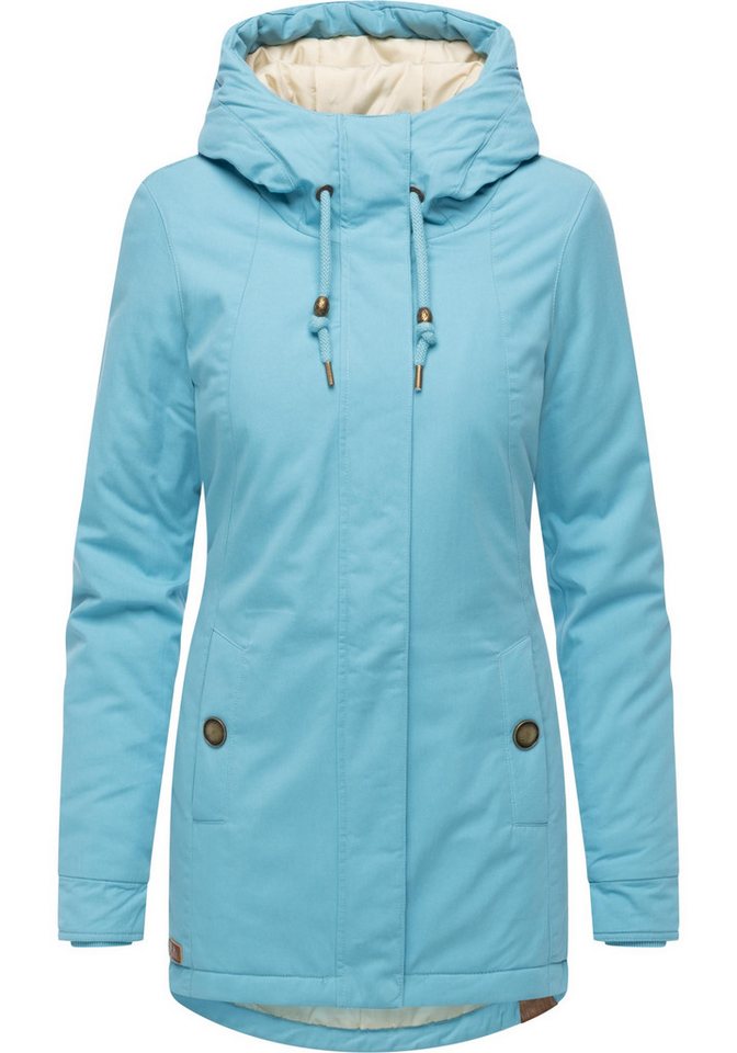 Ragwear Winterjacke Monadena Parka YOUMODO Warmer Kurzmantel mit Kapuze von Ragwear
