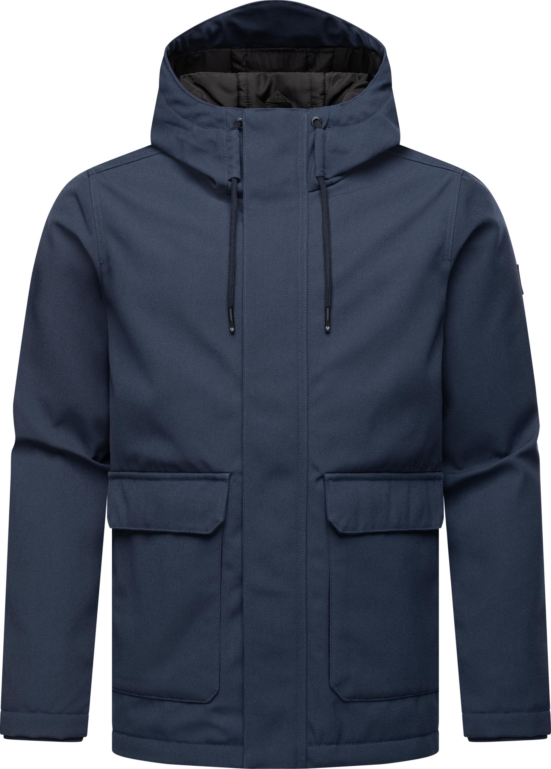 Ragwear Winterjacke "Mr Them", mit Kapuze, stylische Herren Outdoorjacke mit großer Kapuze von Ragwear