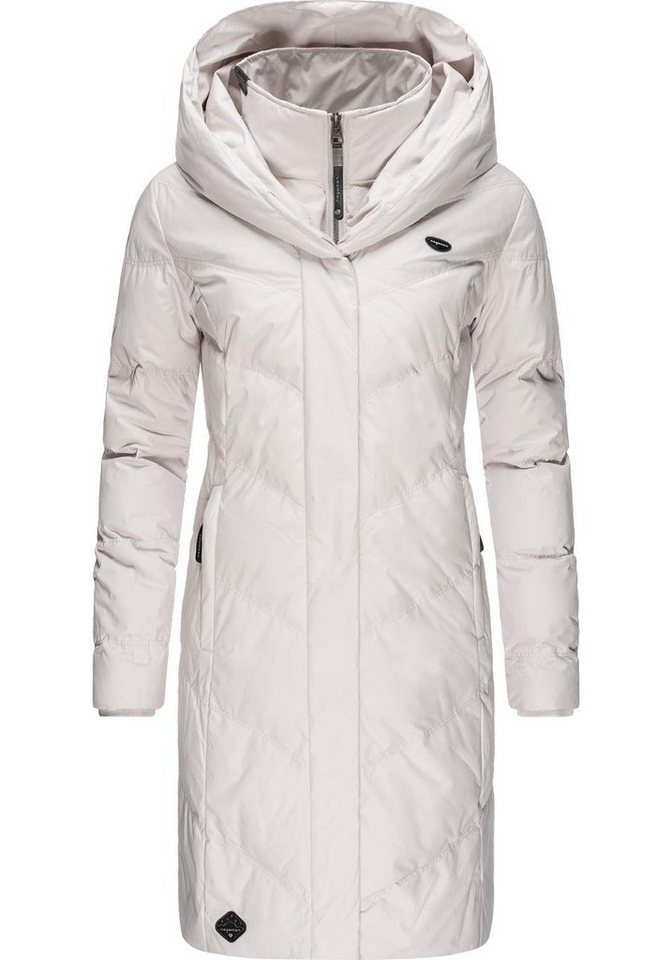 Ragwear Winterjacke Natalka II Intl. stylischer, gesteppter Winterparka mit großer Kapuze von Ragwear