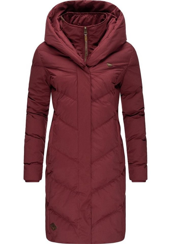 Ragwear Winterjacke Natalka II Intl. stylischer, gesteppter Winterparka mit großer Kapuze von Ragwear