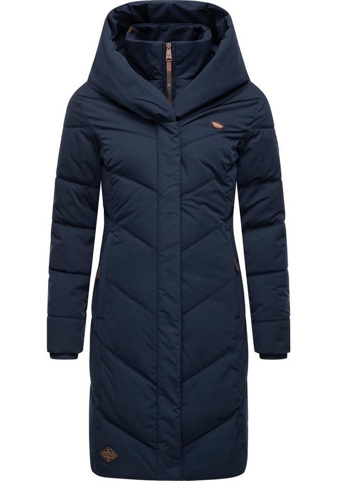 Ragwear Winterjacke Natalka II stylischer, gesteppter Winterparka mit gefütterter Kapuze von Ragwear