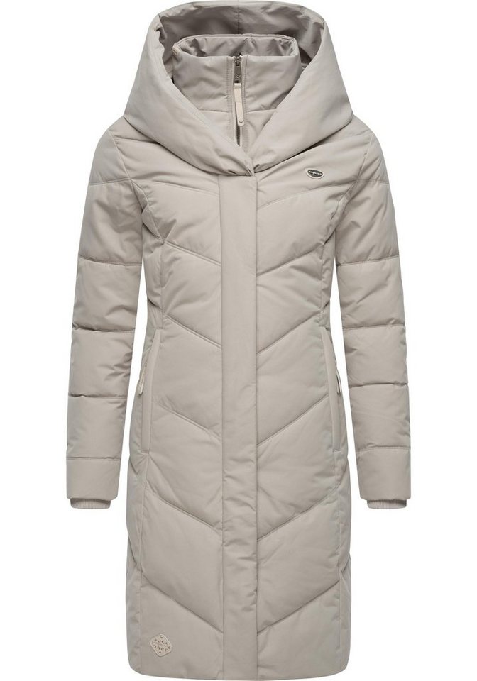 Ragwear Winterjacke Natalka II stylischer, gesteppter Winterparka mit gefütterter Kapuze von Ragwear