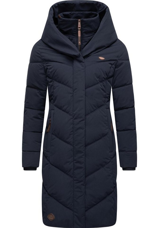 Ragwear Winterjacke Natalka stylischer, gesteppter Winterparka mit gefütterter Kapuze von Ragwear