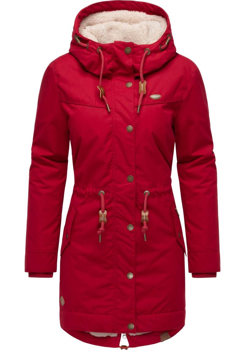 Ragwear Winterjacke "YM-Canny" mit Kapuze stylischer Damen Kurzmantel Parka mit Kapuze von Ragwear