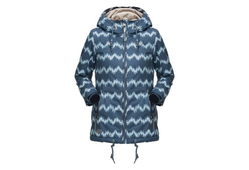 Ragwear Winterjacke Zuzka Forest mit kuscheligem Teddy-Futter von Ragwear