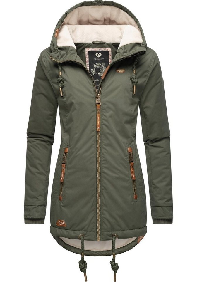 Ragwear Winterjacke Zuzka Winter Wasserdichter Winterparka mit Teddyfleece Innenfutter Ragwear Winterjacke Zuzka Winter Wasserdichter Winterparka mit Teddyfleece Innenfutter von Ragwear
