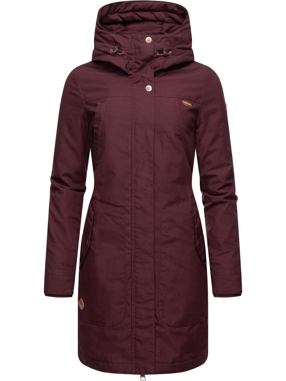 Ragwear Wintermantel Damen, bordeaux von Ragwear