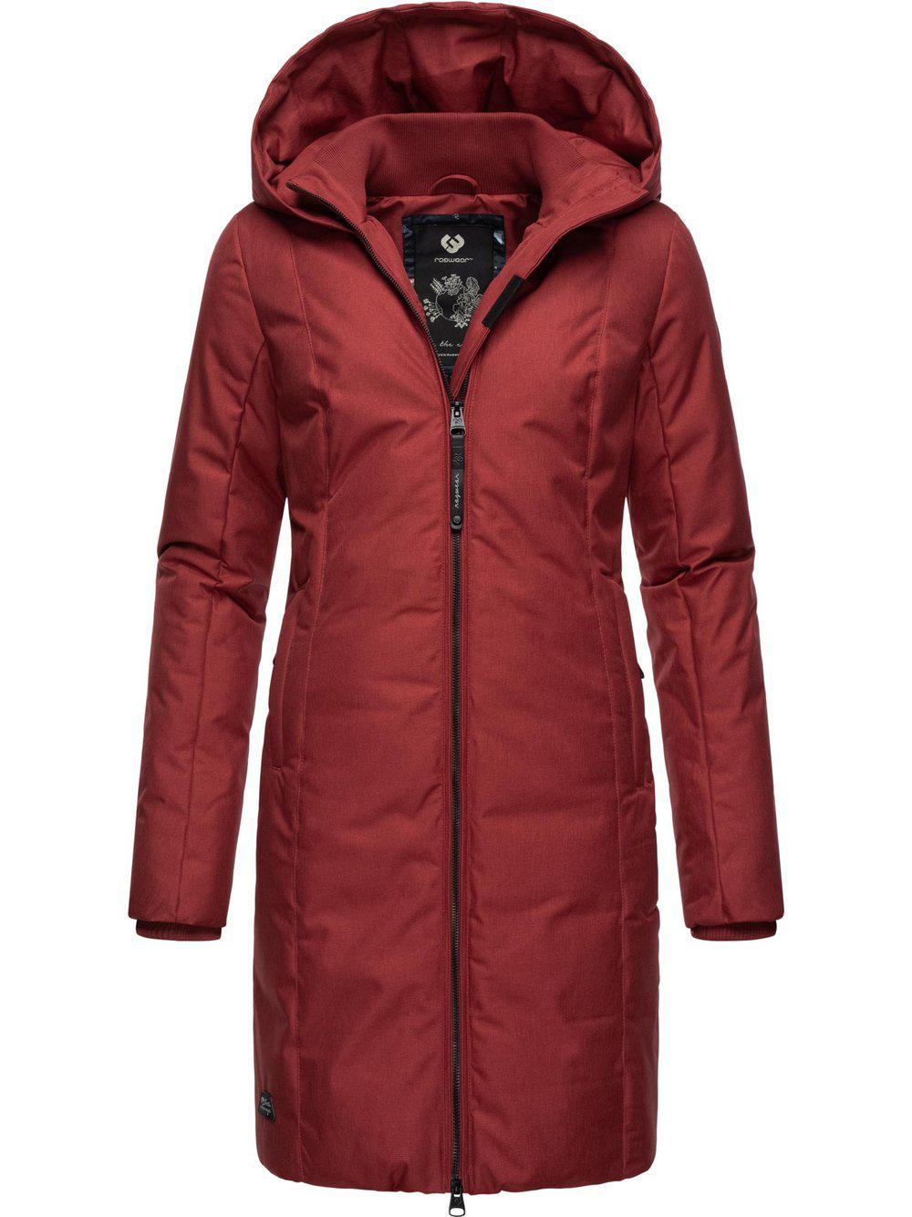 Ragwear Wintermantel Damen, bordeaux von Ragwear