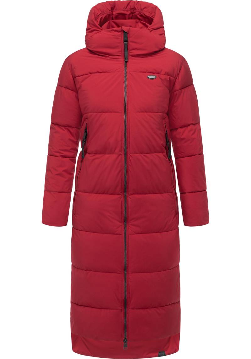 Ragwear Wintermantel "Patrise" Extralanger Damen Winter Steppmantel mit Gehschlitzen von Ragwear